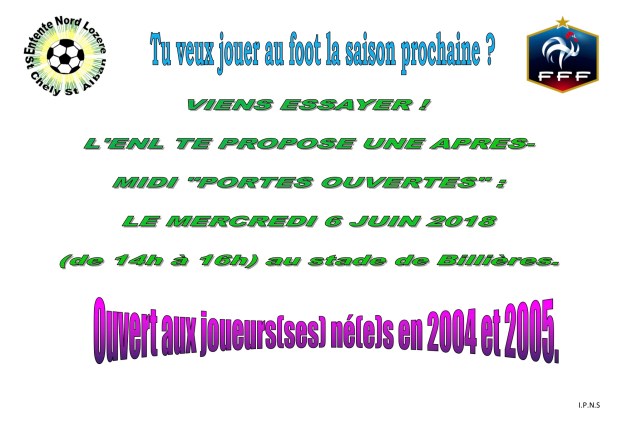 Affiche PORTES OUVERTES _6-06-2018