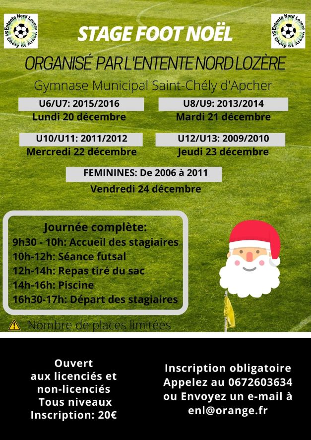 STAGE décembre foot ouverts à tous (1)